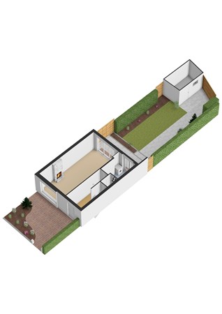 Floorplan - Erasmuslaan 5, 3314 AB Dordrecht